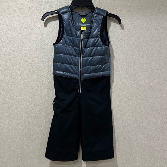 Obermeyer Chilkat Bib Pant Snow Ski I-Grow Little Boys Toddler Size 3 #65012, - Picture 1 of 16